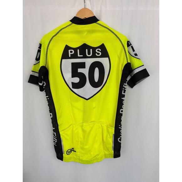 Walton Custom "Plus 50" Pro Cycling Jersey, Men's Sz XL - Picture 2 of 4